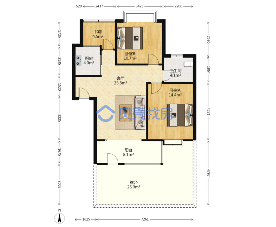 恭喜吳叔42萬拍下四方錦城92平法拍房一套，附贈40平大露臺，撿漏超過五十萬，恭喜恭喜。